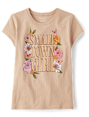 Girls Small Town Girl Graphic Tee