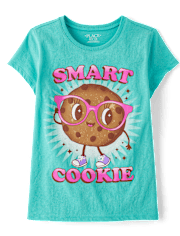 Girls Smart Cookie Graphic Tee
