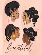 T-shirt graphique magnifique pour filles