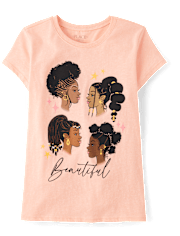 T-shirt graphique magnifique pour filles