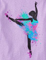 Girls Ballerina Graphic Tee