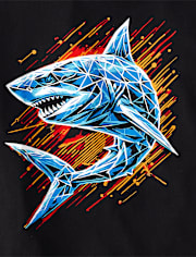 Boys Shark Graphic Tee