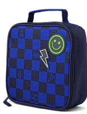Boys Checkered Gamer Lunchbox