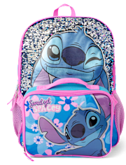 Ensemble 2 pièces sac à dos Stitch pour fille