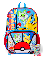Boys Pokemon Backpack 2-Piece Set