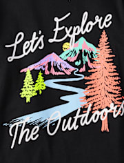 Girls Great Outdoors Graphic Tee