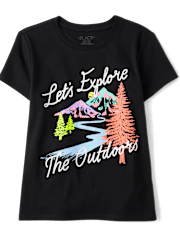 Girls Great Outdoors Graphic Tee