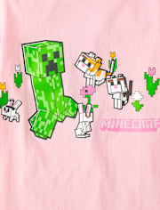 Girls Minecraft Graphic Tee