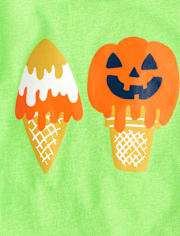 Baby And Toddler Boys Summerween Ice Cream Graphic Tee