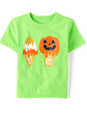 Baby And Toddler Boys Summerween Ice Cream Graphic Tee