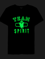 Adult Matching Family Glow Team Spirit Graphic Tee