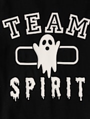 Adult Matching Family Glow Team Spirit Graphic Tee