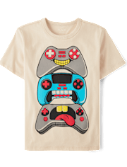Boys Game Controllers Graphic Tee