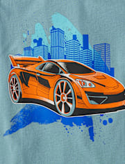 Boys City Car Graphic Tee