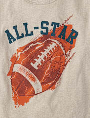 Boys Football All-Star Graphic Tee