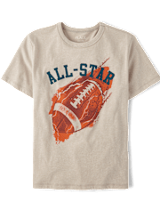 Boys Football All-Star Graphic Tee