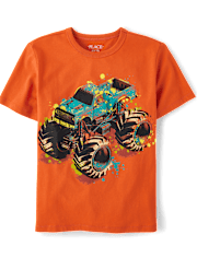 Boys Monster Truck Graphic Tee