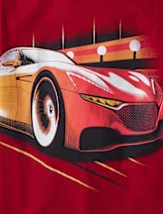 Boys Racecar Graphic Tee