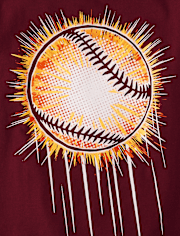 Boys Baseball Graphic Tee