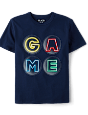 Boys Bruh Game Controller Graphic Tee