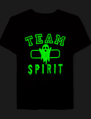 Kids Matching Family Glow Team Spirit Graphic Tee