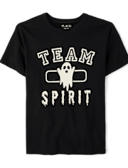 Kids Matching Family Glow Team Spirit Graphic Tee