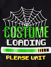 Boys Costume Loading Graphic Tee