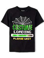 Boys Costume Loading Graphic Tee