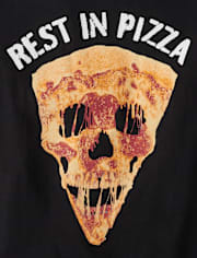 Boys Rest in Pizza Graphic Tee