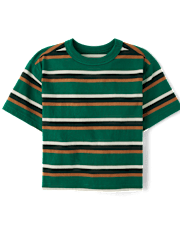 Kids Striped Boxy Top