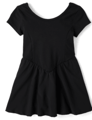 Girls Quick Dry Fit And Flare Tennis Dress