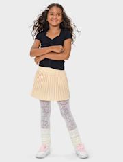Girls Quick Dry Pleated Skort