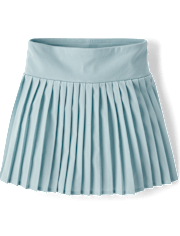 Girls Quick Dry Pleated Skort