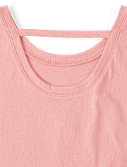 Girls Graphic Flutter Top