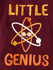 Baby And Toddler Boys Little Genius Graphic Tee