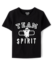 Toddler Matching Family Glow Team Spirit Graphic Tee