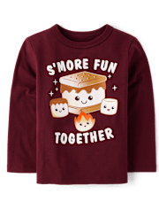 Baby And Toddler Boys S'more Fun Together Graphic Tee