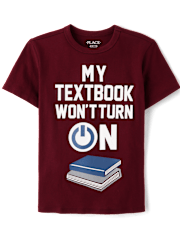 Boys Textbook Graphic Tee