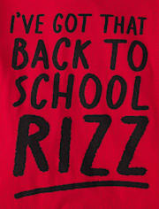 Boys School Rizz Graphic Tee