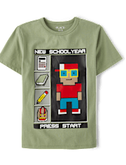 Boys School Avatar Graphic Tee