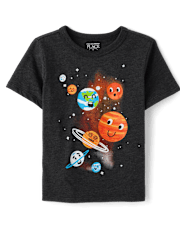 Toddler Boys Planet Friends Graphic Tee