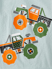 Toddler Boys Monster Trucks Graphic Tee