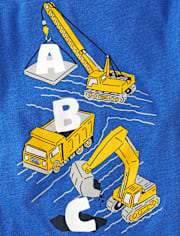 Baby And Toddler Boys Vehicle Graphic Tee 3-Pack