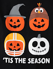 Boys Tis The Pumpkin Season Graphic Tee