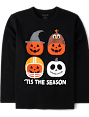 Boys Tis The Pumpkin Season Graphic Tee