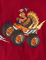 Boys Turkey Truck Graphic Tee
