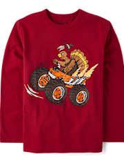Boys Turkey Truck Graphic Tee