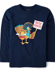Boys Turkey Taco Graphic Tee