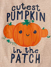 Baby And Toddler Boys Cutest Pumpkin Patch Graphic Tee