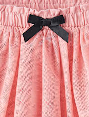 Toddler Girls Mesh Tutu Skirt